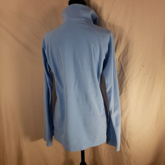 Columbia UNC Logo'd Light Blue Fleece Pullover - L - Picture 5 of 6